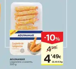 Caprabo AGUINAMAR Llagostins cruixents oferta
