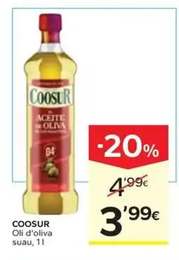 Caprabo COOSUR Oli d'oliva suau oferta