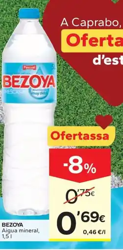 Caprabo BEZOYA Aigua mineral oferta
