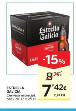 Caprabo ESTRELLA GALICIA Cervesa especial oferta