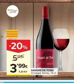 Caprabo SANGRE DE TORO Vi negre Torres oferta