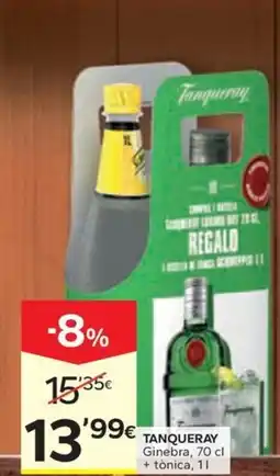Caprabo TANQUERAY Ginebra oferta