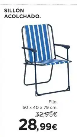 Hipercor Sillón acolchado oferta