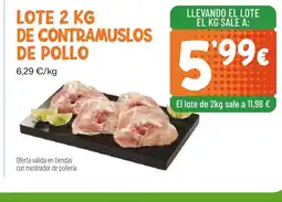 AhorraMas Lote de contramuslos de pollo oferta