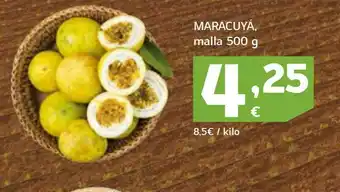 HiperDino Maracuyá malla 500 g oferta