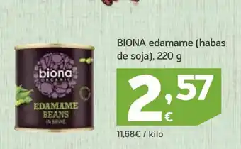 HiperDino Edamame (habas de soja) 220 g oferta