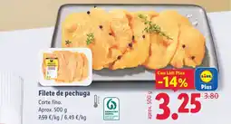 Lidl Filete de pechuga oferta