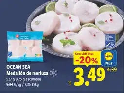 Lidl OCEAN SEA Medallón de merluza oferta