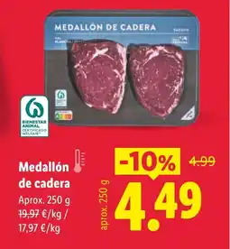 Lidl Medallón de cadera oferta
