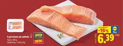 Lidl 2 porciones de salmón oferta