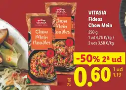Lidl VITASIA Fideos Chow Mein oferta