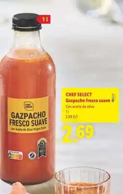 Lidl CHEF SELECT Gazpacho fresco suave oferta