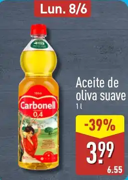 ALDI CARBONELL Aceite de oliva suave oferta