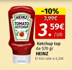 Maskom Supermercados HEINZ Ketchup top oferta