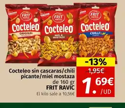 Maskom Supermercados FRIT RAVIC Cocteleo sin cascaras/chili picante/miel mostaza oferta