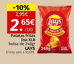 Maskom Supermercados LAYS Patatas fritas lisa oferta