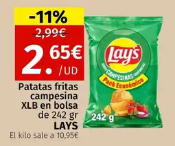 Maskom Supermercados LAY'S Patatas fritas campesina XLB en bolsa oferta