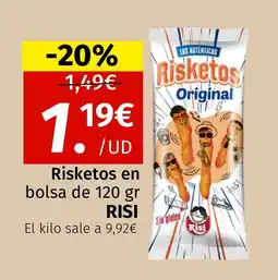 Maskom Supermercados RISI Risketos en bolsa oferta