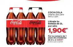 Maskom Supermercados COCA-COLA Original, Zero, Zero Zero y Light oferta