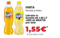 Maskom Supermercados FANTA Naranja y limón oferta