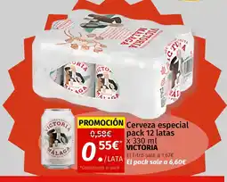 Maskom Supermercados VICTORIA Cerveza especial oferta