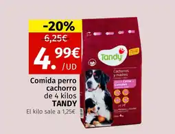 Maskom Supermercados TANDY Comida perro cachorro oferta