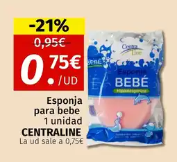 Maskom Supermercados CENTRALINE Esponja para bebe oferta