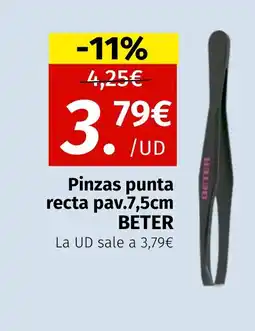 Maskom Supermercados BETER Pinzas punta recta oferta