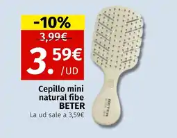 Maskom Supermercados BETER Cepillo mini natural fibe oferta