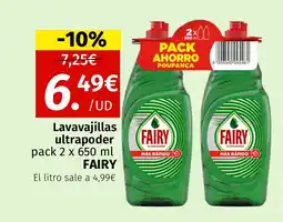 Maskom Supermercados FAIRY Lavavajillas ultrapoder oferta