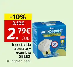 Maskom Supermercados SELEX Insecticida aparato + recambio oferta