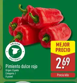 ALDI Pimiento dulce rojo oferta