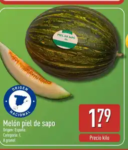 ALDI Melón piel de sapo oferta