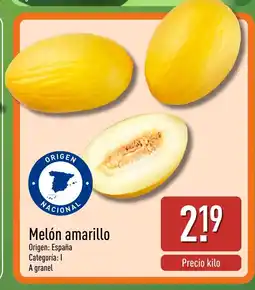 ALDI Melón amarillo oferta