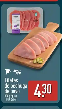 ALDI Filetes de pechuga de pavo oferta