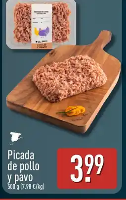 ALDI Picada de pollo y pavo oferta