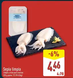 ALDI Sepia limpia oferta
