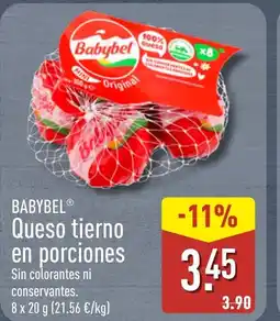 ALDI BABYBEL Queso tierno en porciones oferta