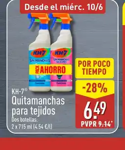 ALDI KH-7 Quitamanchas para tejidos oferta