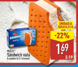 ALDI MUCCI Sándwich nata oferta