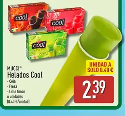 ALDI MUCCI Helados Cool oferta