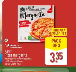 ALDI FLETE Pizza margarita oferta