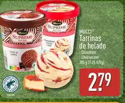 ALDI MUCCI Tarrinas de helado oferta