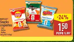 ALDI RUFFLES Snacks crujientes oferta