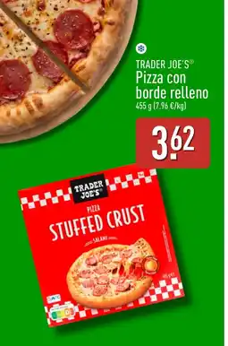 ALDI TRADER JOE'S Pizza con borde relleno oferta