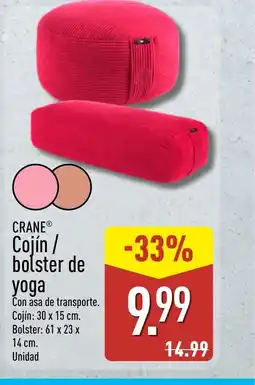 ALDI CRANE Cojín / bolster de yoga oferta