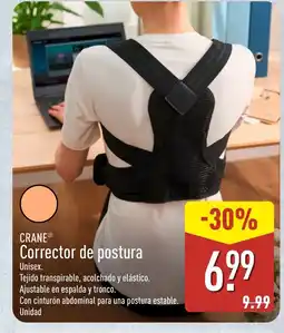ALDI CRANE Corrector de postura oferta