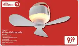 ALDI CASALUX Mini ventilador de techo oferta