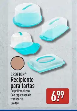 ALDI CROFTON Recipiente para tartas oferta