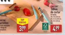 ALDI CROFTON Tablas de cortar oferta
